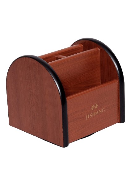 8017 Ahşap Masa Üstü Kalemlik