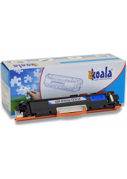 HP CF351A/CE311A/130A M176/177 Muadil Toner 1300 Sayfa Mavi