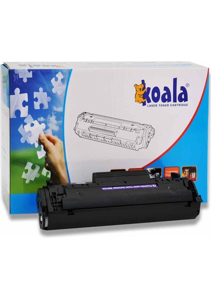 HP Q2612X Canon FX-10 Muadil Toner 3000 Sayfa Siyah