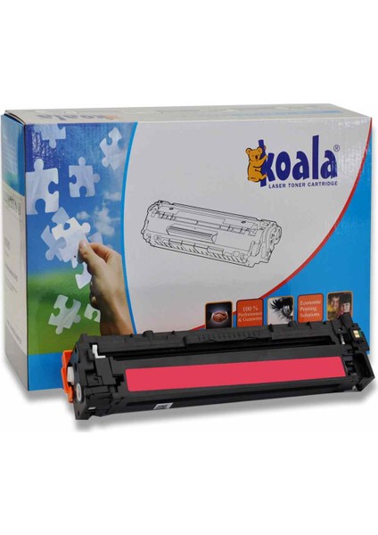 HP CB543A CE323A CF213A & Canon CRG-716/731 Muadil Toner 2200 Sayfa Kırmızı