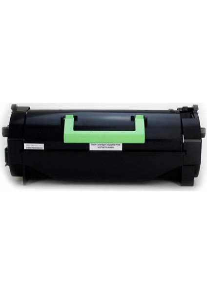 Lexmark MX710/810/811/812 Muadil Toner 25000 Sayfa Siyah