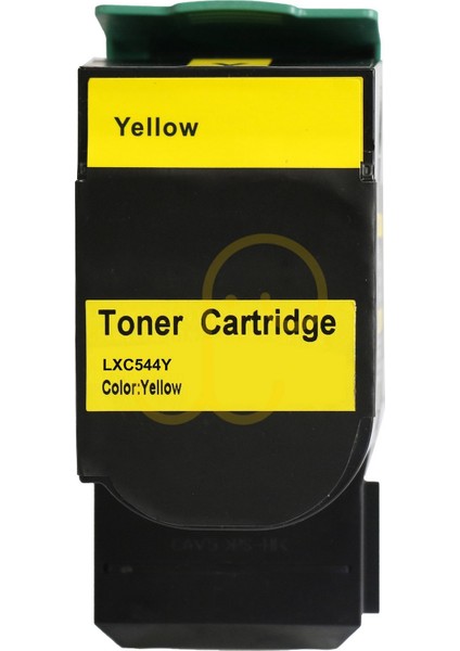Lexmark C544X1YG Muadil Toner 4000 Sayfa Sarı