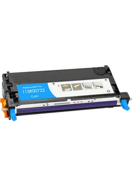 Xerox 6180/113R00723 Muadil Toner 6000 Sayfa Mavi