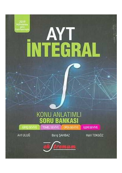 Ayt İntegral Konu Anlatımlı Soru Bankası