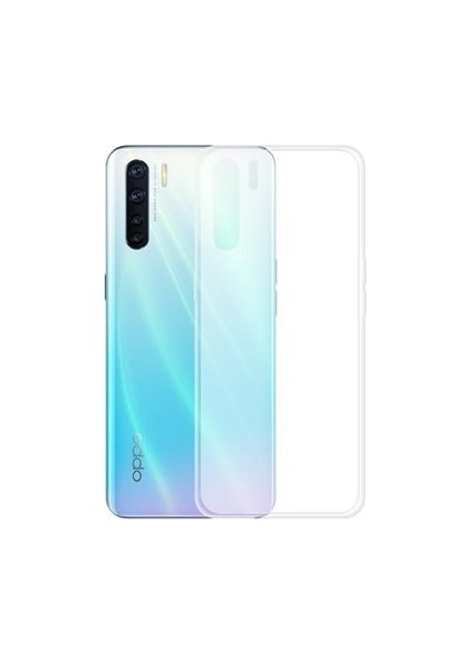 Oppo Reno 3 Kılıf A+ Şeffaf Lüx Süper Yumuşak 0.3mm Ince Slim Silikon