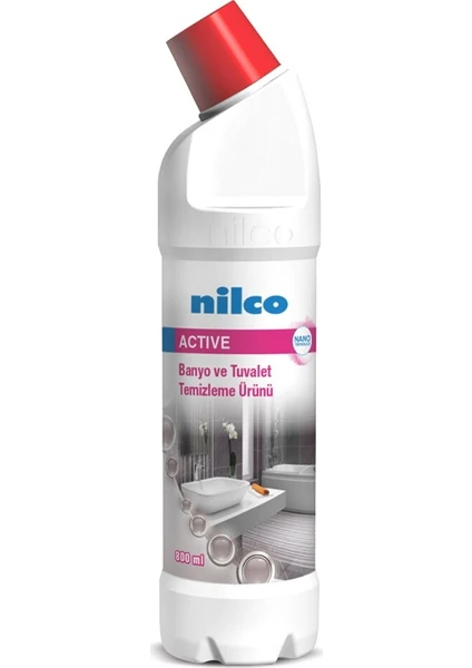 Active | Banyo ve Tuvalet Temizleyicisi | 800 ml