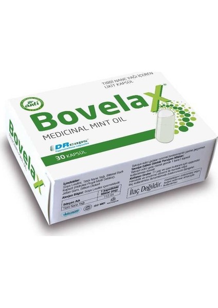 Nbt Life Bovelax (Medical Mint Oil) 30 Kapsül