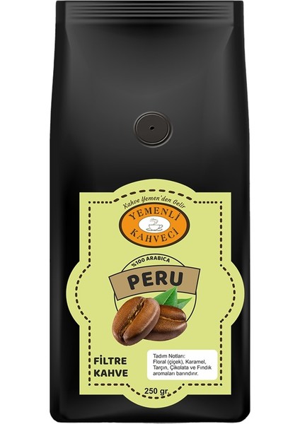 Peru Arabica Filtre Kahve 250 gr