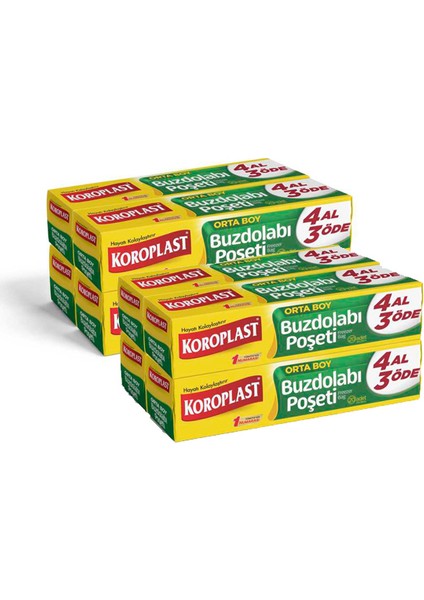 Buzdolabı Poşeti Orta Boy x 2'li