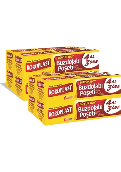 Buzdolabı Poşeti Büyük Boy x 2'li