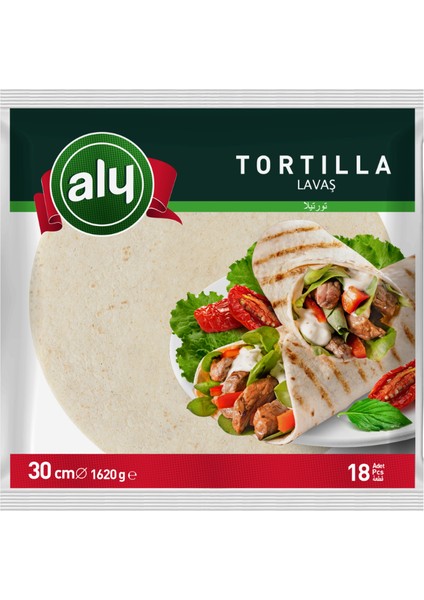 Tortilla 30 cm 18 Pcs 1620 gr x 6'lı