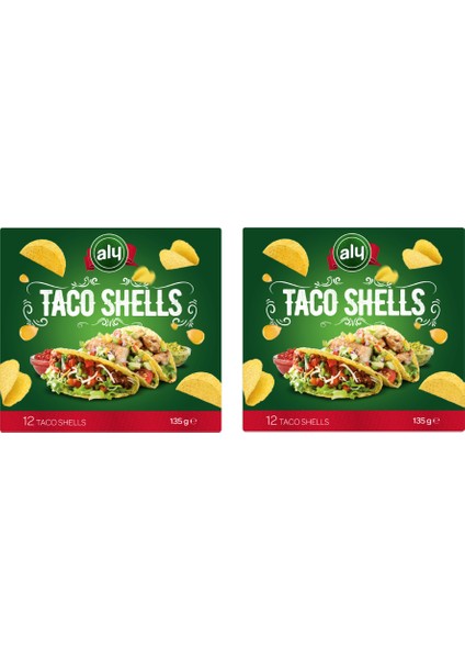 Taco Shells 12 Pcs 135 gr  x 2 'li