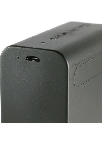 NP-F970M Led Işıklar İçin Batarya Şarj Girişli modelleri