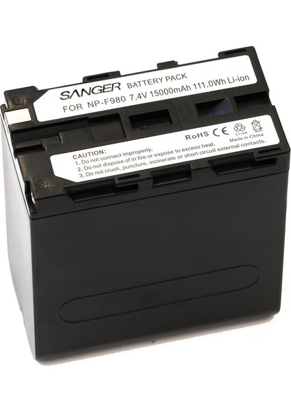NP-F980 15000mAh Sony Kamera Batarya modelleri