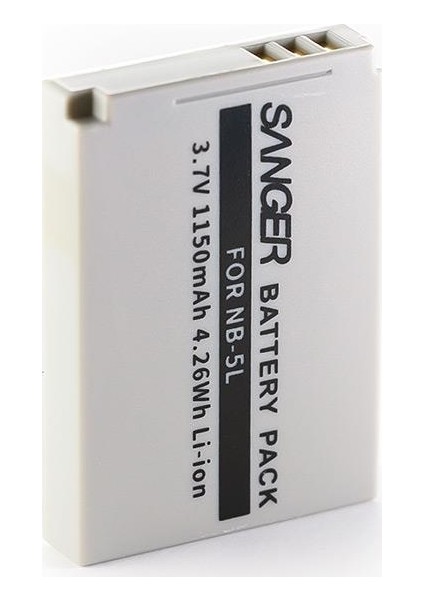 Nb-5l Canon Fotoğraf Makinesi Batarya