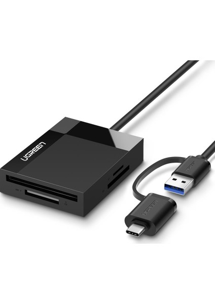 USB 3.1 Type-C 4'ü 1 Arada Kart Okuyucu