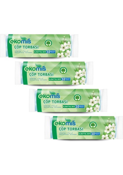Çöp Torbası Battal Boy 4'lü Paket