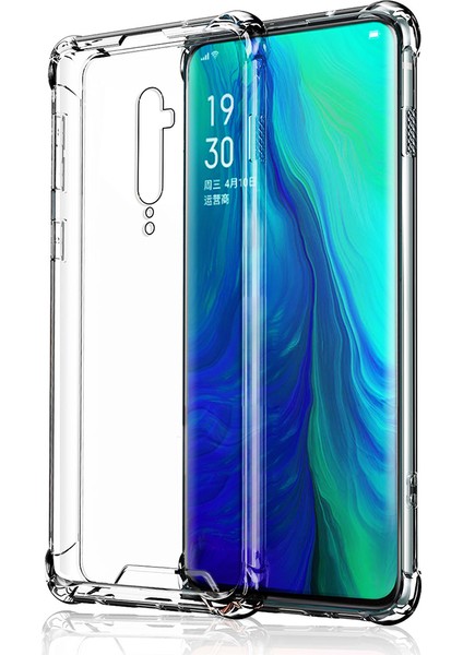Oppo Reno 2 Şeffaf Airbag Antishock Silikon Kılıf fiyatları