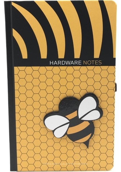 Hardware Notes Fine Quality 120 Yp. Çizgili 4629 13 x 21 cm