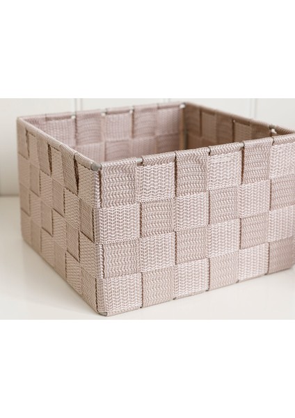 Shine Sepet 17x17x10,5 Cm Koyu Bej