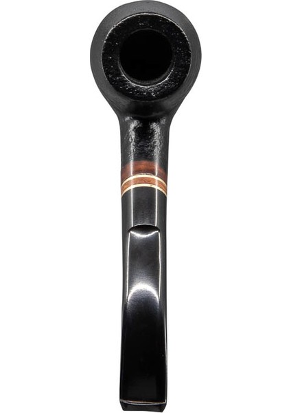 Kırmızı Yıldız 113 6mm. Filtreli Ebonit Saplı Pipo