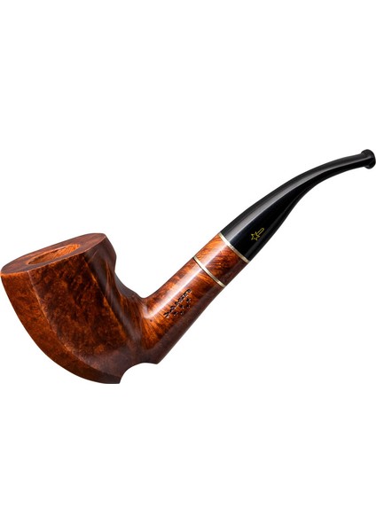 Kuyruklu Yıldız 745 9mm. Filtreli Ebonit Saplı Pipo