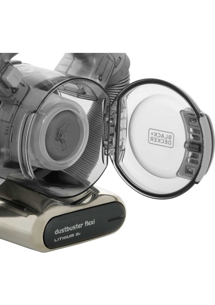 Black & Decker PD1820LF 18V/25Watt Li-ion Flexi Esnek Hortum Siklonik Sistem Şarjlı Süpürge