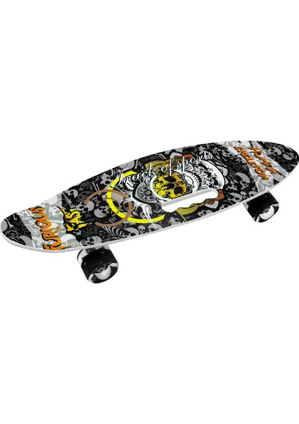 Can Silikon Işıklı Teker Kaykay