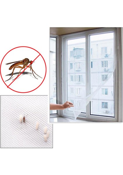 Mosquito Pencere Sineklik Lux-Beyaz