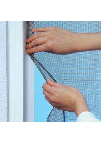 Pencere Sineklik Lux-Siyah