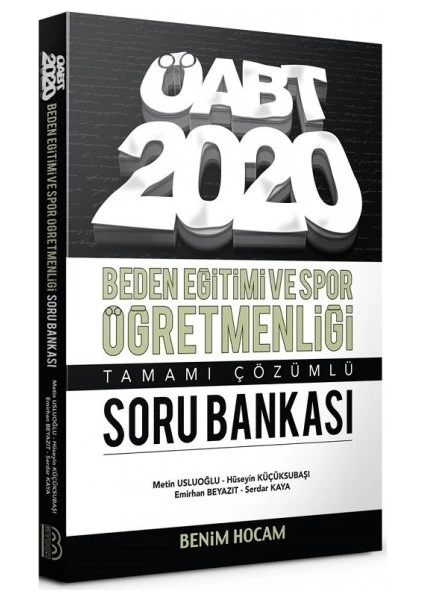 Benim Hocam Yayınları  2020 ÖABT Beden Eğitimi Ve Spor Öğretmenliği Soru Bankası Çözümlü