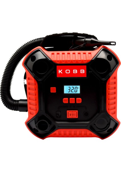 KB250 12Volt 160 PSI Dijital Basınç Göstergeli Lastik & Yatak Şişirme Pompası