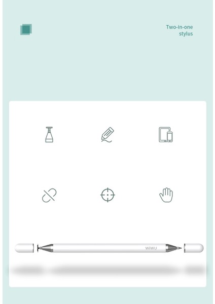 Dokunmatik Ekran Kalemi Pencil One 2in1 Passive Stylus - iOS & Android Uyumlu