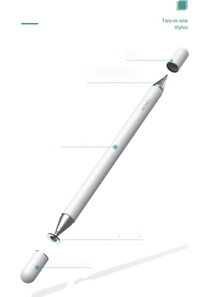 Dokunmatik Ekran Kalemi Pencil One 2in1 Passive Stylus - iOS & Android Uyumlu