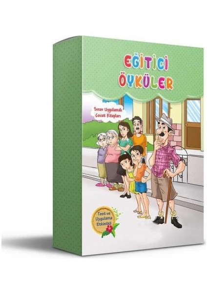 Eğitici Öyküler (8 Kitap Takım Kutulu)