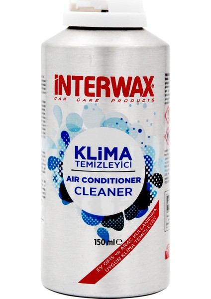 Interwax Limon Kokulu Klima Temizleyici Klima Bombası 150 Ml