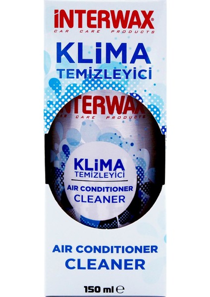 Interwax Limon Kokulu Klima Temizleyici Klima Bombası 150 Ml