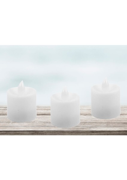 Süsle Bebek & Parti Led Işıklı Pilli Tealight Mum Renk Değiştiren Işık