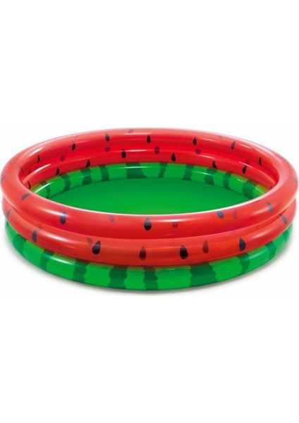 Funny Kaydırak Karpuz Desenli Havuz Pompa 100 Adet Top Kaydıraklı Oyun Seti modelleri