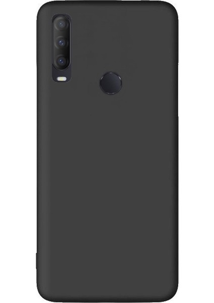 Samsung Galaxy M11 Kılıf Premier Silikon Koruma + Nano Glass Siyah