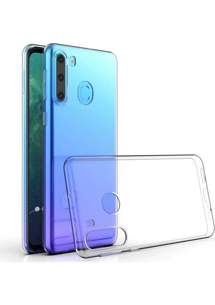 Samsung Galaxy M11 Kılıf Süper Silikon Arka Koruma + Nano Glass Renksiz fiyatları