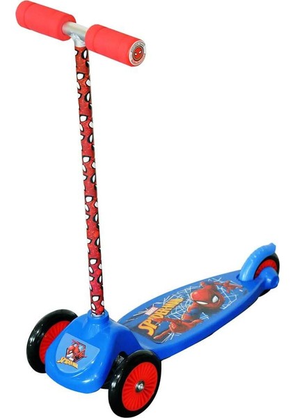 Marvel Spider-Man 3 Tekerlekli Frenli Twistable Çocuk Scooter