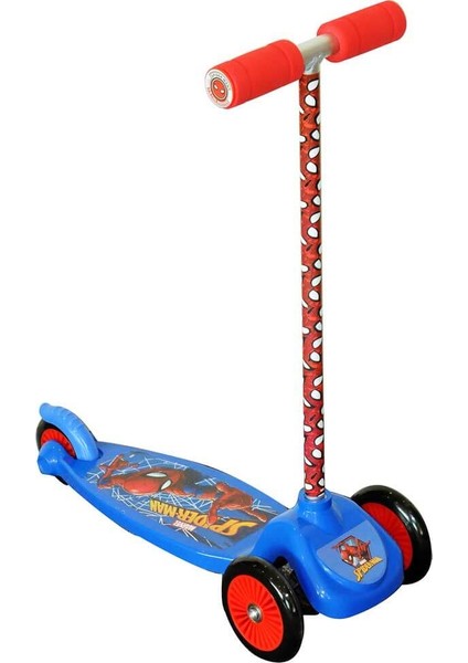 Marvel Spider-Man 3 Tekerlekli Frenli Twistable Çocuk Scooter