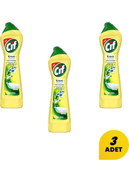 Krem Limonlu 500 ml 3'lü