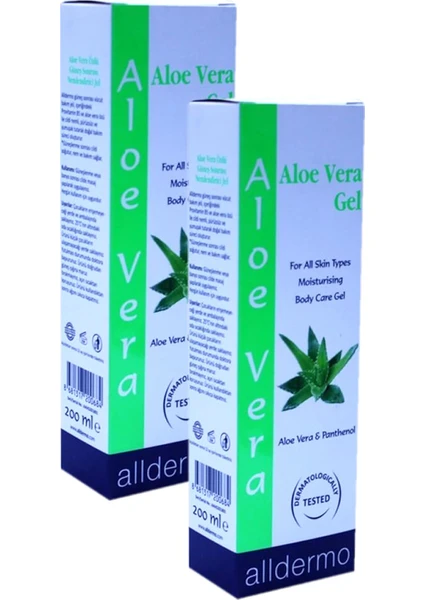 Aloe Vera Gel 200ML x 2 Adet