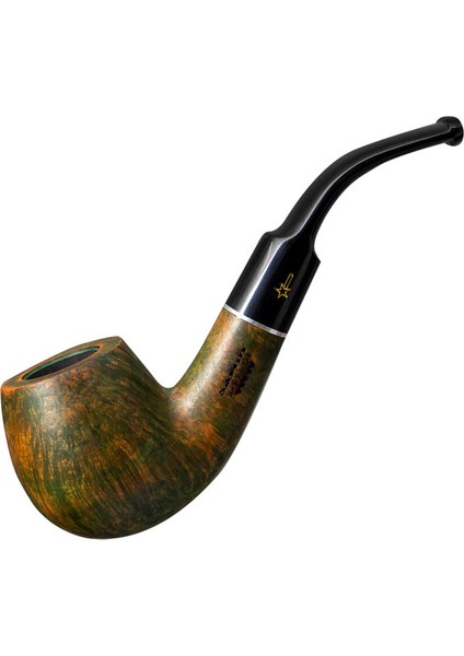 Kuyruklu Yıldız 284 9mm. Filtreli Ebonit Saplı Pipo