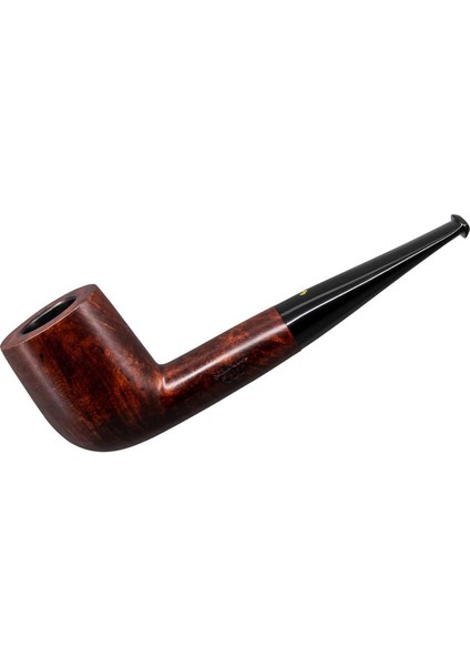 Üç Yıldız 116 9mm. Filtreli Ebonit Saplı Pipo