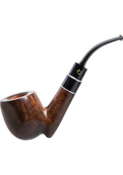Professional Jumbo 9mm. Filtreli Ebonit Saplı Pipo