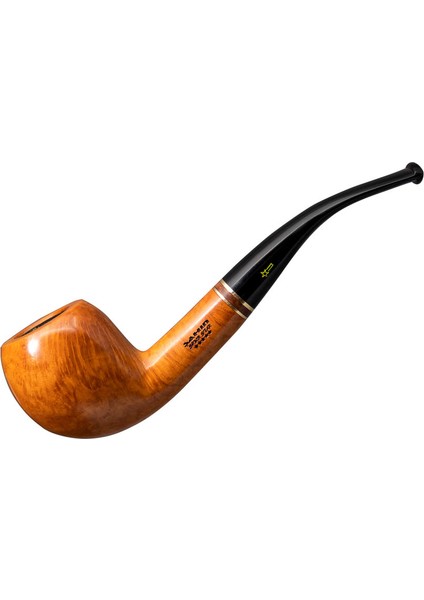 Kuyruklu Yıldız 370 9mm. Filtreli Ebonit Saplı Pipo
