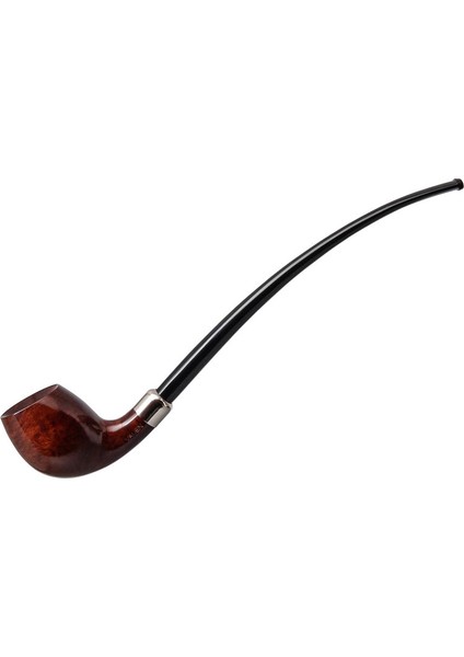Lesepfeife 3671 9mm. Filtreli Ebonit Saplı Pipo